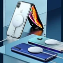 USAMS Wireless Charger US-CD160 magnetic W2 15W aluminiowa Apple iPhone 12 series silver CD160DZ01
