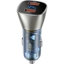 USAMS Car Charger C29 45W 2xUSB-A Fast Charge light gold CC154CC01 (US-CC154)