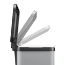 Hailo Öko trio Plus L light grey, matte