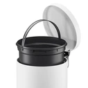 Hailo Selekta M White - 20 L Pedal Bin