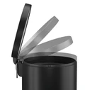 Hailo Selekta M black — 20 L pedal bin