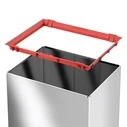Hailo Big-Box Swing XL Waste Bin 52 L Stainless Steel (Inox)