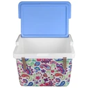 Φορητό Ψυγείο Kaletermos Paisley Fabric & Blue Lid 20lt