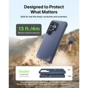 Belkin SheerForce Protect Series Case for Samsung Galaxy S26 Ultra — Dark/Navy Blue (MSB017HQNY)