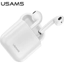 USAMS Earphones Bluetooth 5.0 TWS LU series white BHULU01