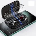 USAMS Earphones Bluetooth 5.0 TWS YJ series black BHUYJ01