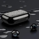 USAMS Earphones Bluetooth 5.0 TWS YJ series black BHUYJ01