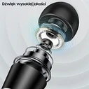 USAMS Earphones EP-42 3,5 mm black SJ475HS01-1