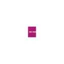 Herlitz Gummizugmappe PP A4 opaque beere (berry) - Elastic-band A4 filing folder