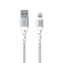 Καλώδιο Lightning Energizer Braided to Lightning White 2m (C520LKWH)