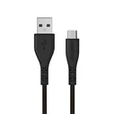 Καλώδιo USB Energizer Braided USB-C to USB-A Black 1.2m (C410CGBK)