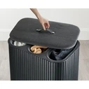 Joseph Joseph Tota Trio Luxe Laundry Sorter 90L - Black