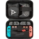 PDP Commuter Case Fabric Carrying Case Elite Edition for Nintendo Switch - Black
