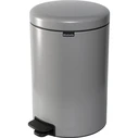 Brabantia NewIcon Plastic Pedal Bin Grey 20 L