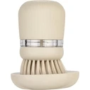 Brabantia Plastic Cleaning Brush with Handle - Beige