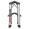 Hailo Master D70 2 x 2 Step Folding Stool