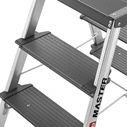Hailo Master D70 διπλής όψης αναδιπλούμενο σκαλοπάτι 2x3