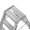 Hailo Master D80 2 x 3 Steps Double-Sided Folding