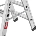 Hailo Master D80 2 x 3 Steps Double-Sided Folding