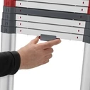 HAILO Master T100 13-Step Telescopic Safety Ladder (T100 FlexLine)