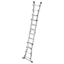 HAILO Master M100 4 x 4-step multi-purpose aluminium ladder