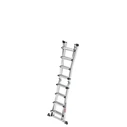 HAILO Master M100 4 x 4-step multi-purpose aluminium ladder