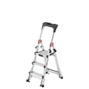 Hailo Master TL100 3-5 Step Aluminum Step Ladder