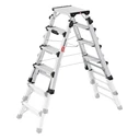 Hailo Master DTL100 Double-Sided Telescopic Step Ladder 2x4 - 2x6