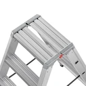 HAILO Master D100 2x6 Steps Double-Sided Stepladder