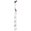 Hailo L80 ComfortLine 4-Step Aluminum Stepladder (3+1) 260 cm