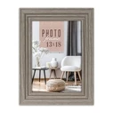 ZEP Wooden Photo Frame with Grey Border AA657G