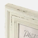 ZEP Plastic Photo Frame with White Frame PM268W