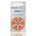 Μπαταρίες Ακουστικών Βαρηκοΐας Power One P13, Mercury Free, 1.45V, 6τμχ