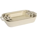 Staub Rectangular Ceramic Ovenware Set 3 pcs