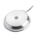 Green Pan Stainless Steel Frying Pan with Ceramic Coating 24 cm