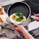 Green Pan Stainless Steel Frying Pan with Ceramic Coating 24 cm