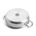 GreenPan Premiere Shallow Casserole 26 cm Stainless Steel with Glass Lid