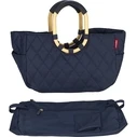 Reisenthel loopshopper M frame rhombus midnight gold - Shopping bag / Everyday shopper