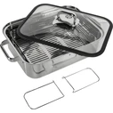 WMF Vitalis Stainless Steel Oven Roasting Pan with Lid 27x41 cm (Model 17.4101.6040)