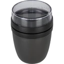 Mepal Plastic Food Container Black 420 ml