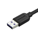 Καλώδιο USB σε Micro USB Startech USB3AU2MLS Μαύρο