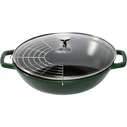 Staub Cast Iron Wok with Lid 30 cm