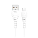 Καλώδιο USB XO High-Speed Α αρσ. - micro USB αρσ., 1.00m Λευκό