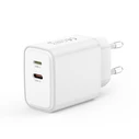 XO Wall Charger 1x USB-A & 1x Lightning 20W White (L145)