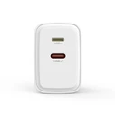 XO Wall Charger 1x USB-A & 1x Lightning 20W White (L145)