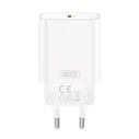 Φορτιστής Πρίζας XO Universal USB-C PD20W, Λευκό