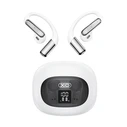 XO G49 Λευκά Ασύρματα Ακουστικά Bluetooth με Θήκη Φόρτισης και Οθόνη LED