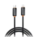 Καλώδιο USB-C (male) σε Lightning (male) XO NB-Q302A 1.0m Μαύρο