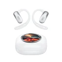 XO G47 Open Ear Bluetooth Handsfree Ακουστικά με Αντοχή στον Ιδρώτα και Θήκη Φόρτισης (Λευκό)