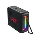 XO F85 Ηχείο Bluetooth 5W με RGB φωτισμό, Διάρκεια μπαταρίας έως 11 ώρες, Μαύρο
